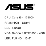 مشخصات، قیمت و خرید لپ تاپ ایسوس 15.6 اینچی مدل ASUS TUF Gaming F15 FX507ZC4 - 30 | پدیده شیراز