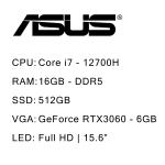 مشخصات، قیمت و خرید لپ تاپ ایسوس 15.6 اینچی مدل ASUS TUF Gaming F15 FX507ZM -1 | پدیده شیراز