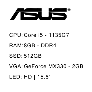 لپ تاپ ایسوس X515EP – 133859