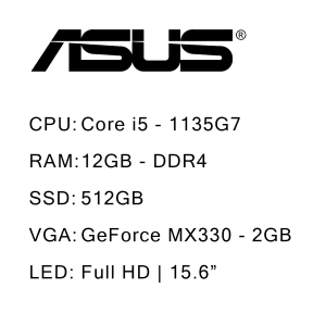 لپ تاپ ایسوس X515EP – 134051