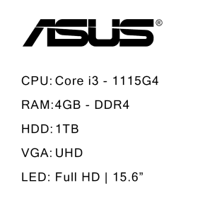 لپ تاپ ایسوس P1511 – 132260