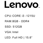 مشخصات، قیمت و خرید لپ تاپ لنوو 15،6 اینچی مدل1000- LENOVO Idea Pad 3 | پدیده شیراز