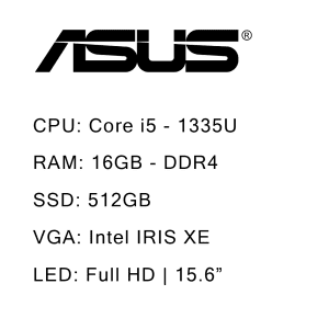 لپ تاپ ایسوس 133709 – X1504 VA