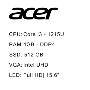 لپ تاپ ایسر Aspire 5 A315 – 140925