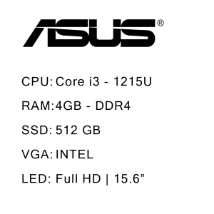 لپ تاپ ایسوس 132268 – X1504 ZA