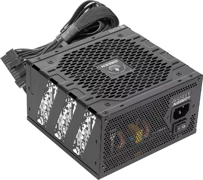 منبع تغذیه کامپیوتر گرین مدل GP600A-GED V3.1